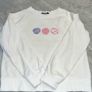 And and lulu kids tennis sweatshirt🎾